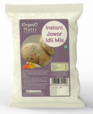 OrganoNutri Instant Jowar Idli Mix