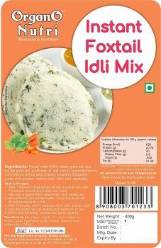 Instant Foxtail Idli Mix, 400g