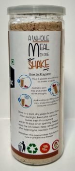 Oats smoothie mix chocolate almonds