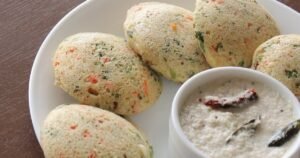 Instant-Oats-Semolina-Vegetables-Idli