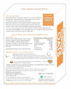 overnight oats turmeric ginger