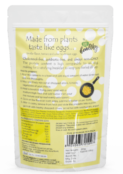 Vegan Omelettte - back
