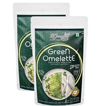 Green Omelette (Zero Egg Green Omelette) | Pancake Alternative | 400g: Pack of2, 200g Each