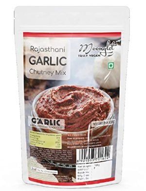 Instant Garlic Chutney Mix | 300g (3 Packs of 100g Each) | Superfood Chutney | Add 2 Times Warm Water to Prepare: