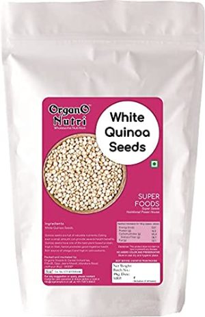 OrganoNutri White Quinoa Seeds (2kg):