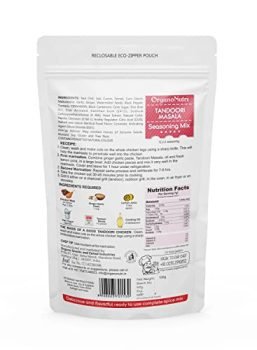 OrganoNutri Tandoori Masala | 100g | Reclosable Eco-Zipper Pouch