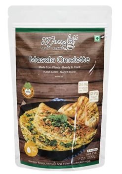 Eggless Masala Omelette (Vegan) | Pancake, Chilla Alternative | 400g: Pack of2, 200g Each: