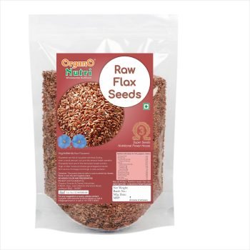 Organo Nutri Raw Flax Seeds  Alsi 2 kg