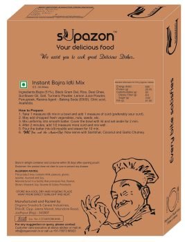 sUpazon Instant Idli Mix 400g Bajra Idli 1