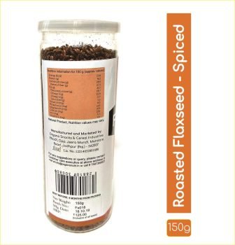 OrganoNutri Roasted and Spiced Flaxseed (1 Can: 150 g) 5