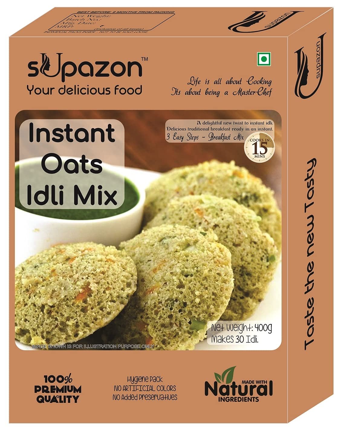 Oats idli mix - OrganoNutri