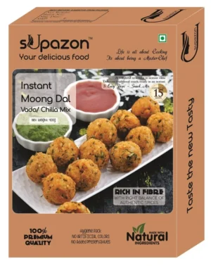 supazon moong dal vada chilla mix 400g pack