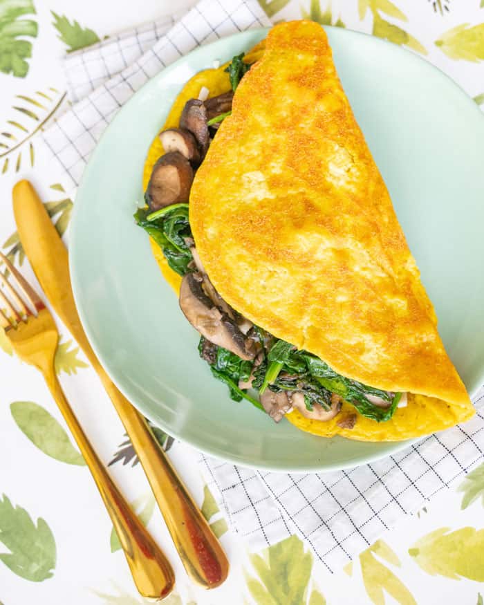 vegan omelette